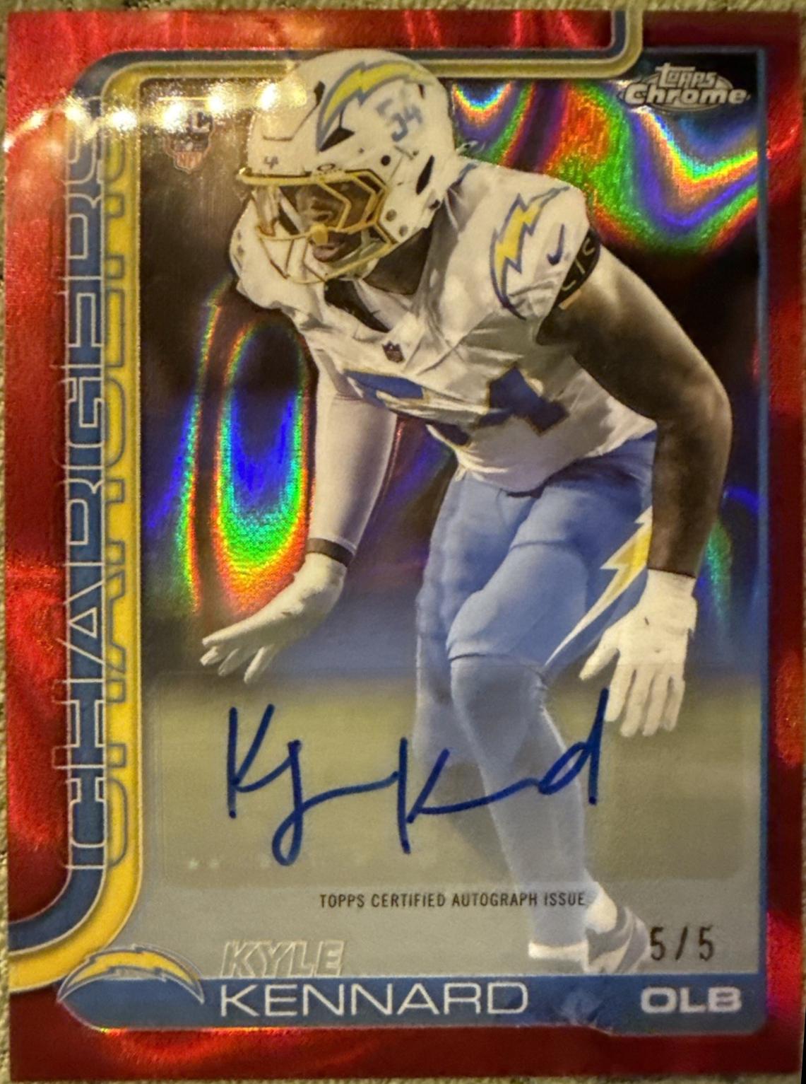 Kyle Kennard [Red Lava Refractor] #RRA-KK