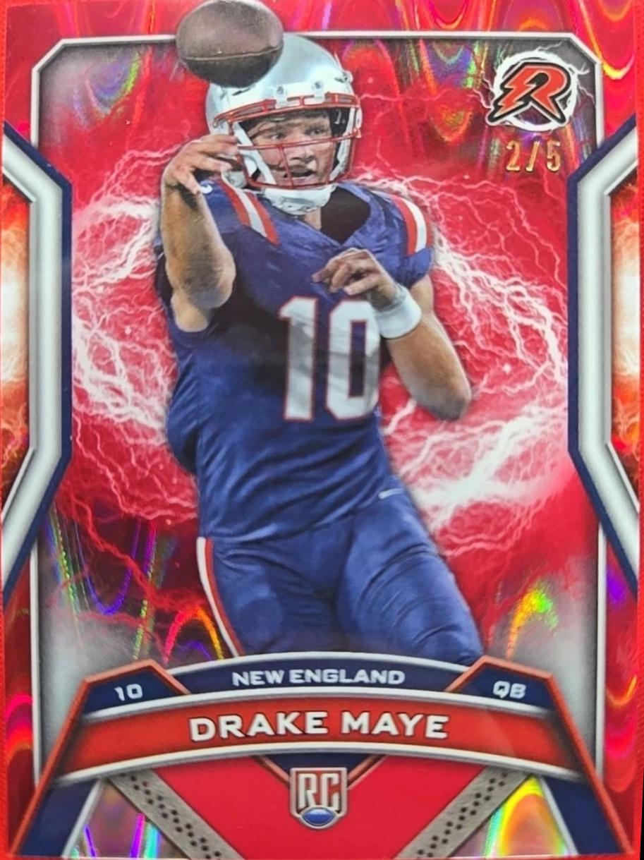 Drake Maye [Red Power Surge] #164