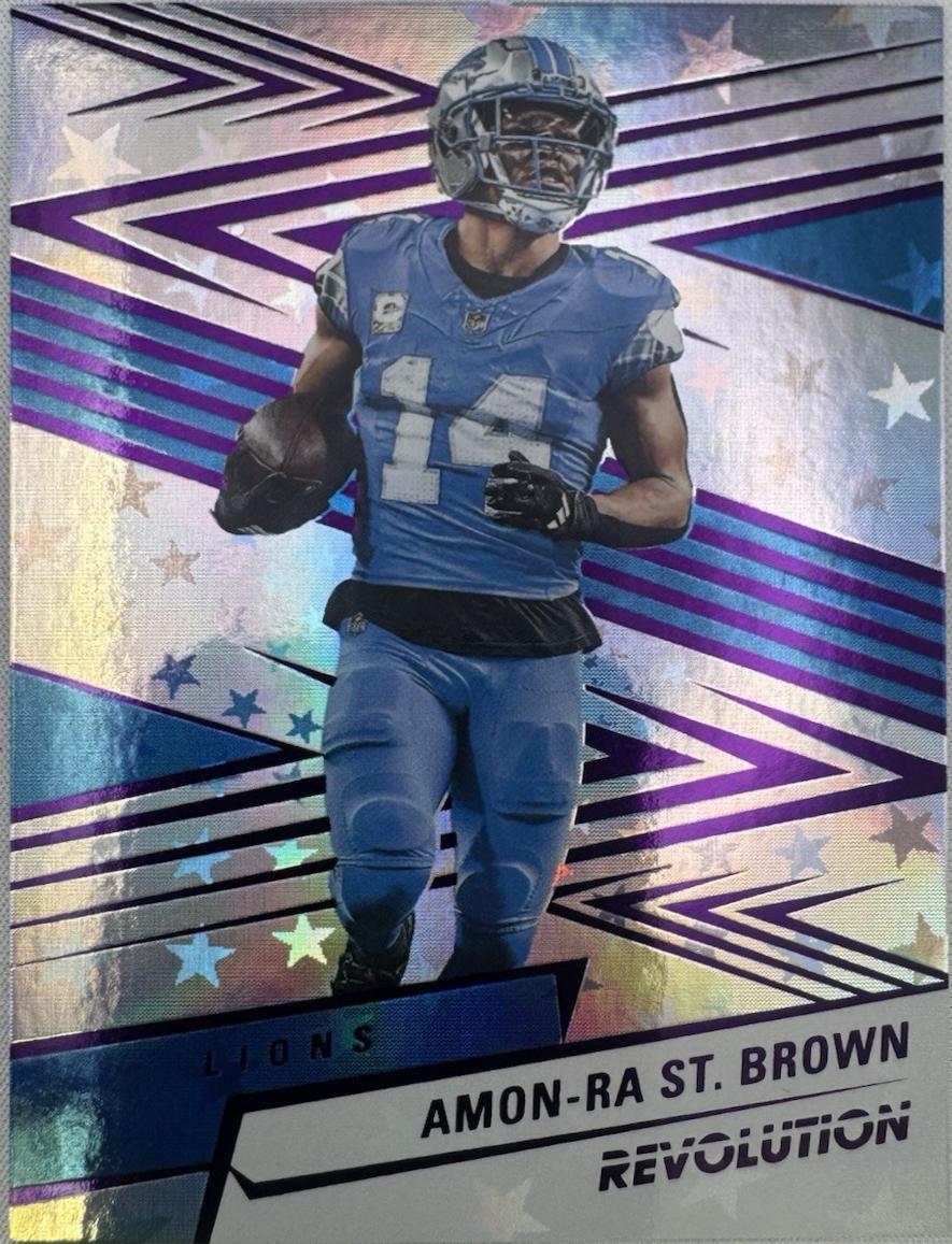 Amon-Ra St. Brown [Purple Astro] #180