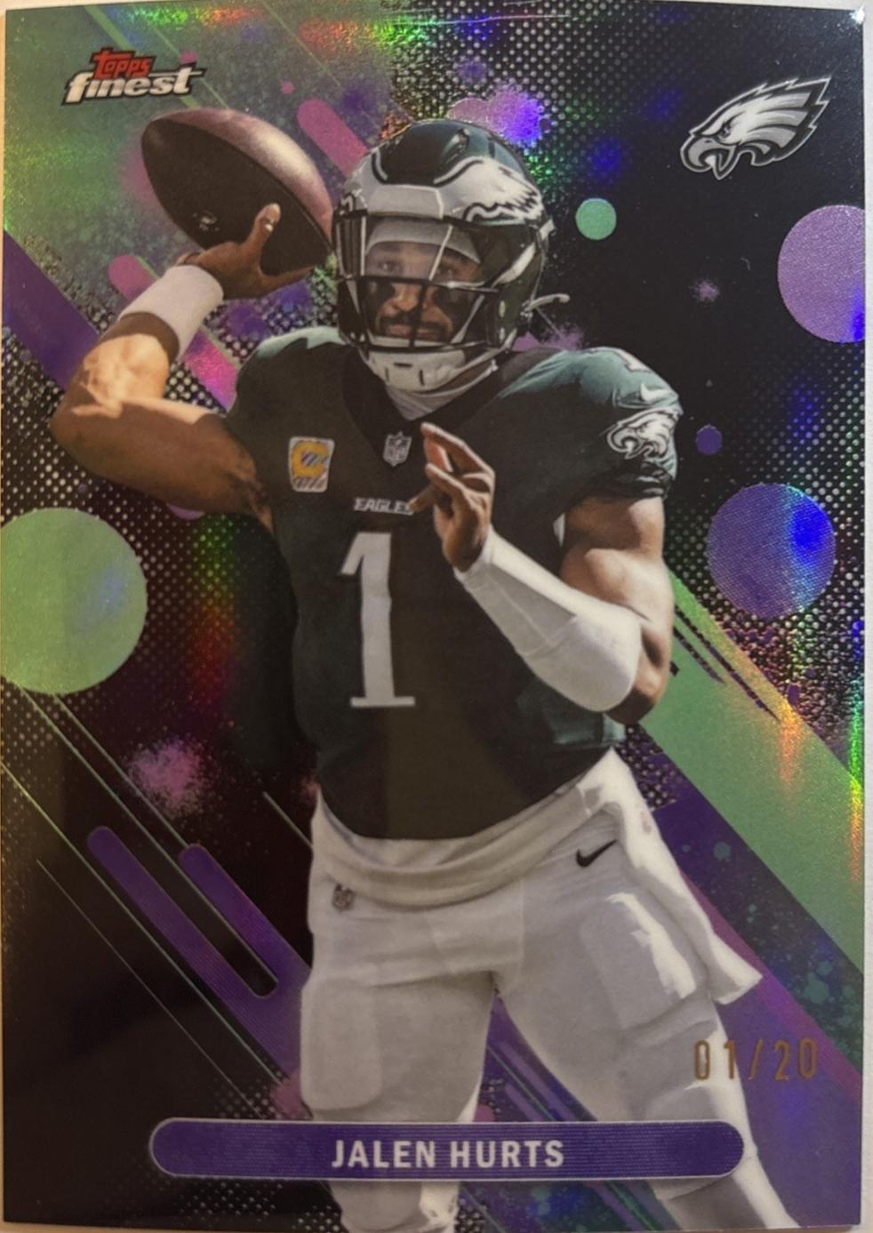 Jalen Hurts [Black Geometric] #63