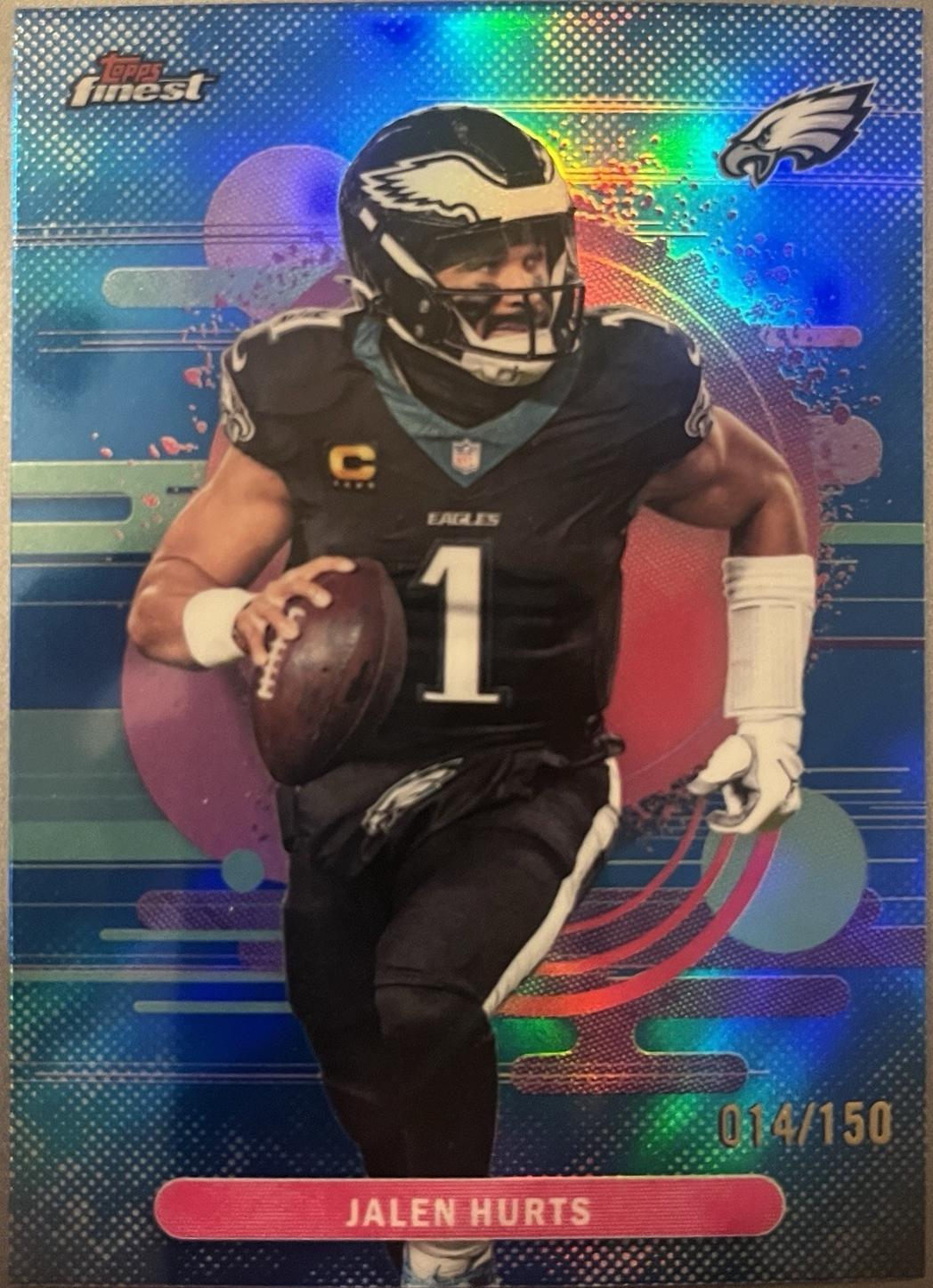 Jalen Hurts [Blue Refractor] #144
