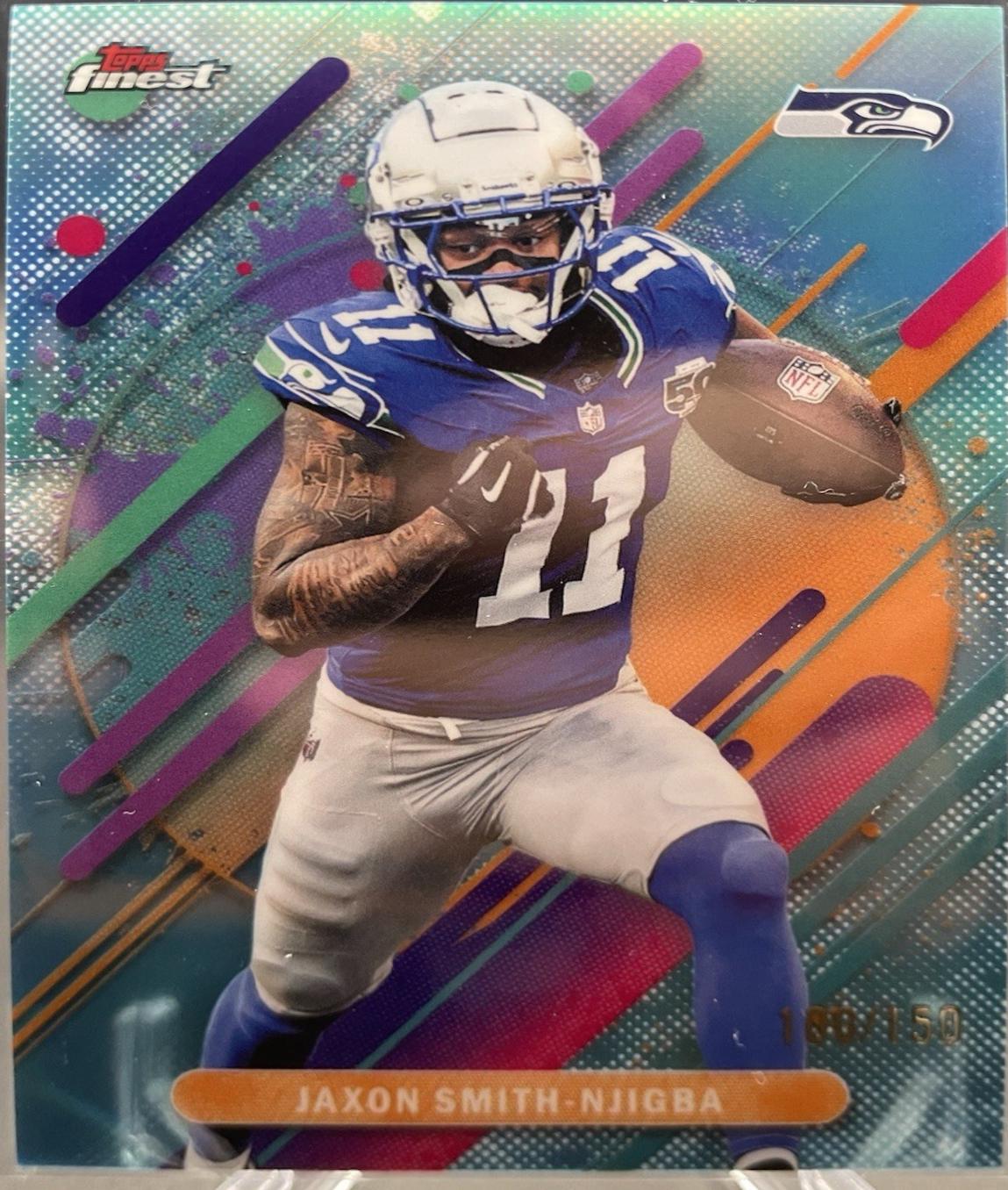 Jaxon Smith-Njigba [Sky Blue Refractor] #269