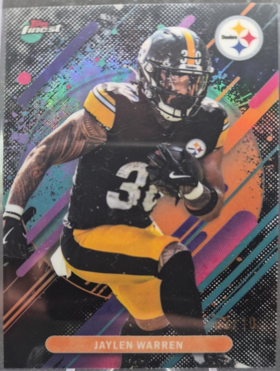 Jaylen Warren [Black Geometric] #256