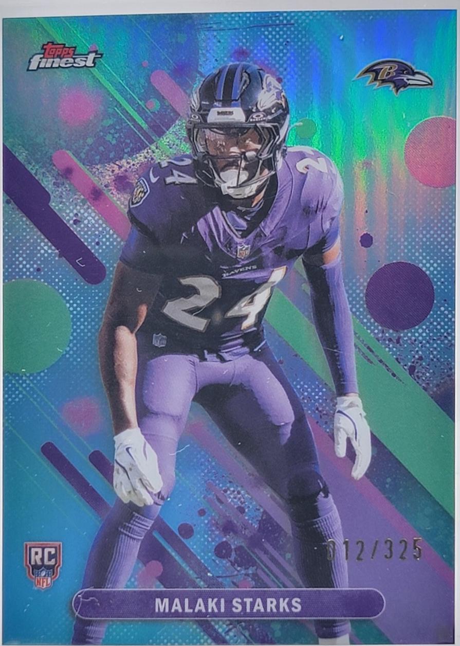 Malaki Starks [Sky Blue Refractor] #45