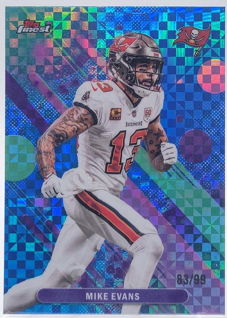 Mike Evans [Blue X-Fractor] #93