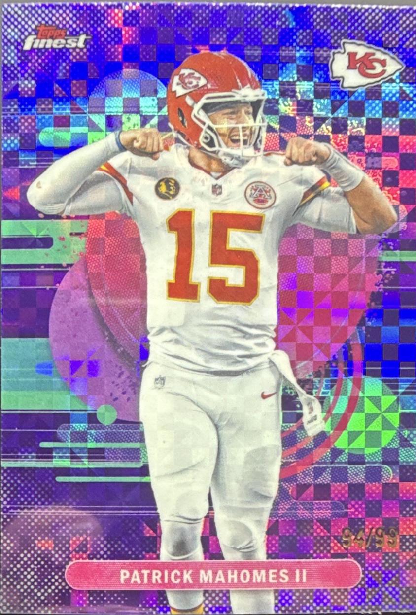 Patrick Mahomes II [Purple X-Fractor] #136