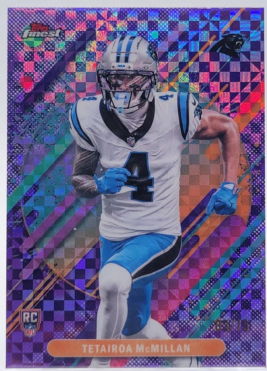 Tetairoa McMillan [Purple X-Fractor] #215