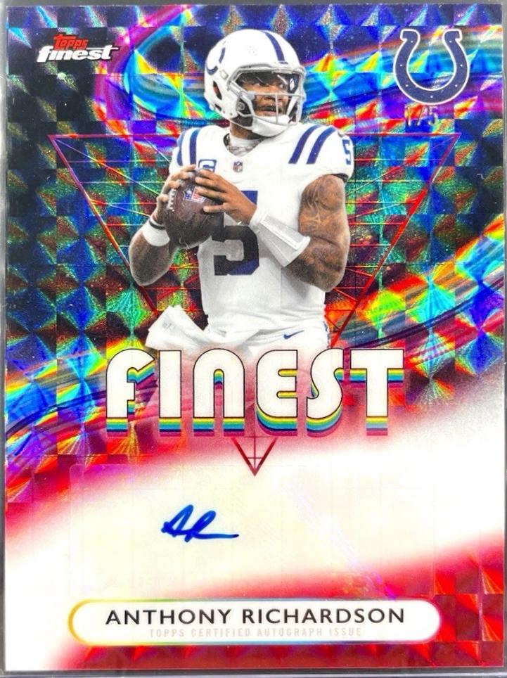 Anthony Richardson [Red Refractor] #FA-AR
