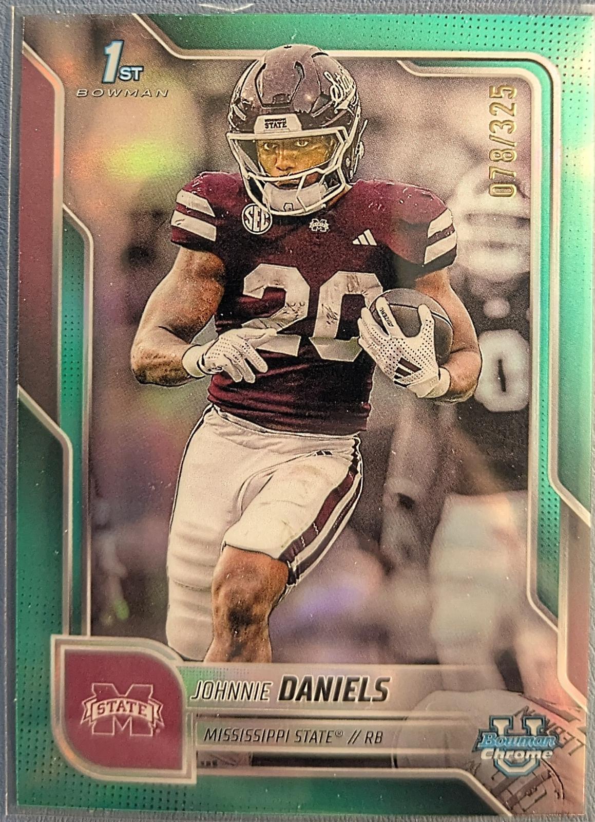 Johnnie Daniels [Aqua Refractor] #148