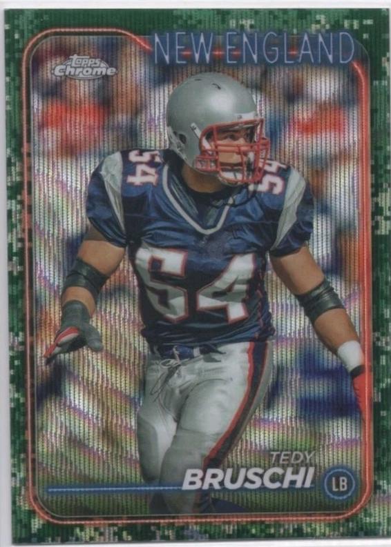 Tedy Bruschi [Camo Wave Refractor] #124