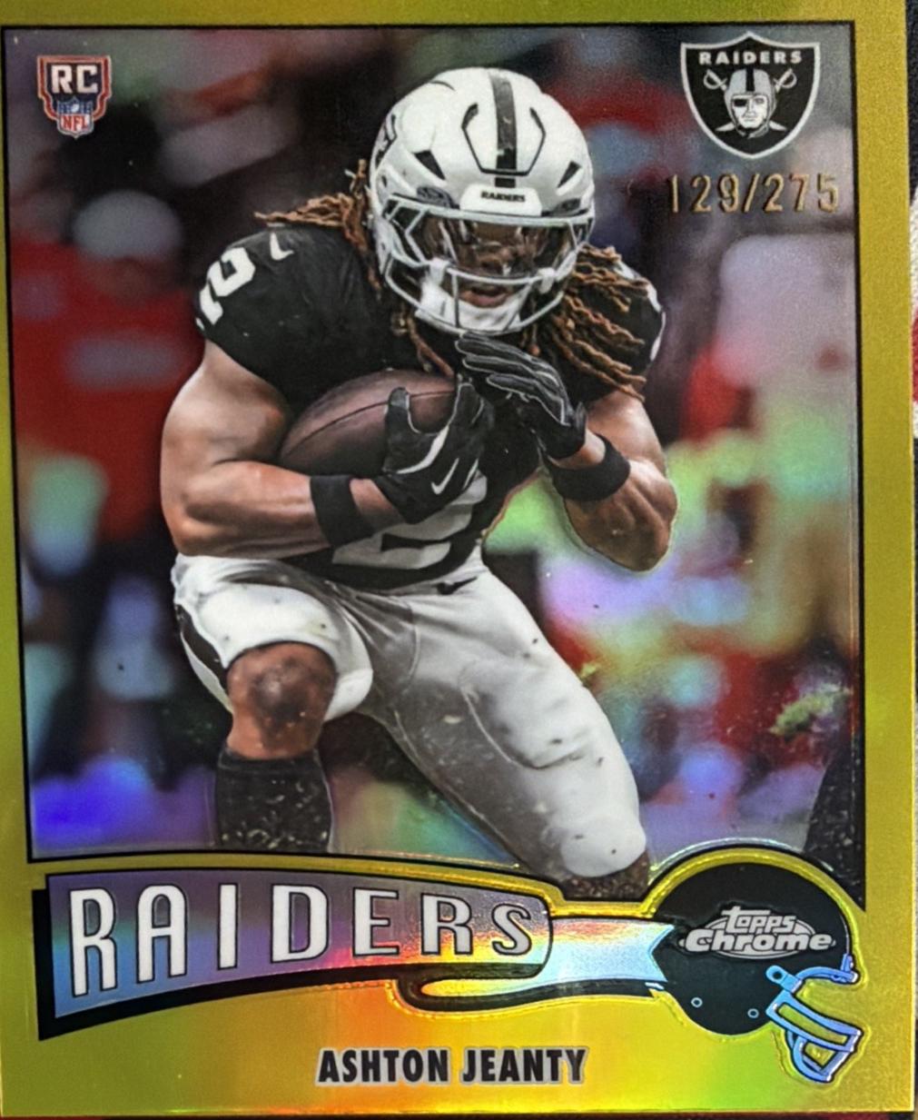 Ashton Jeanty [Gold Refractor] #1975-20