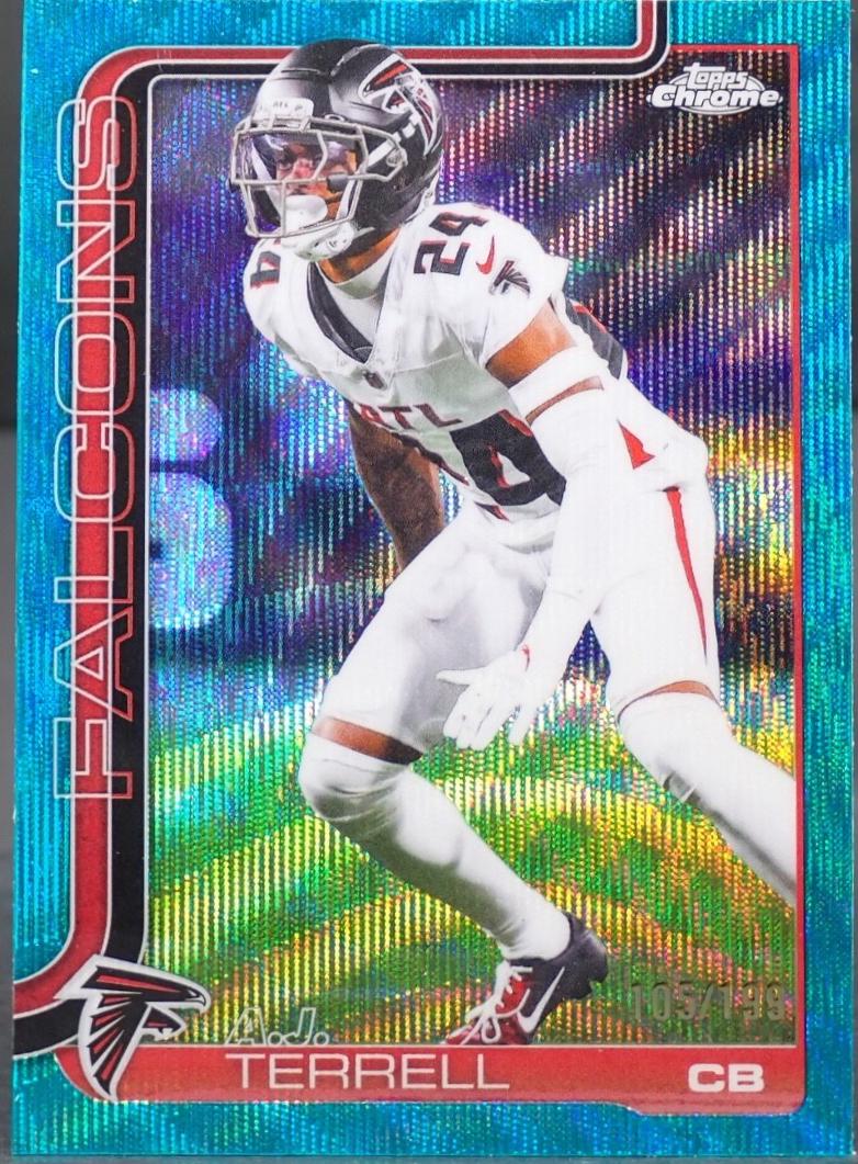A.J. Terrell [Aqua Wave Refractor] #19