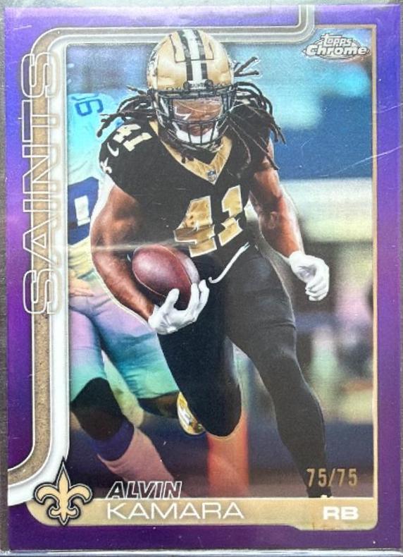 Alvin Kamara [Purple Refractor] #215