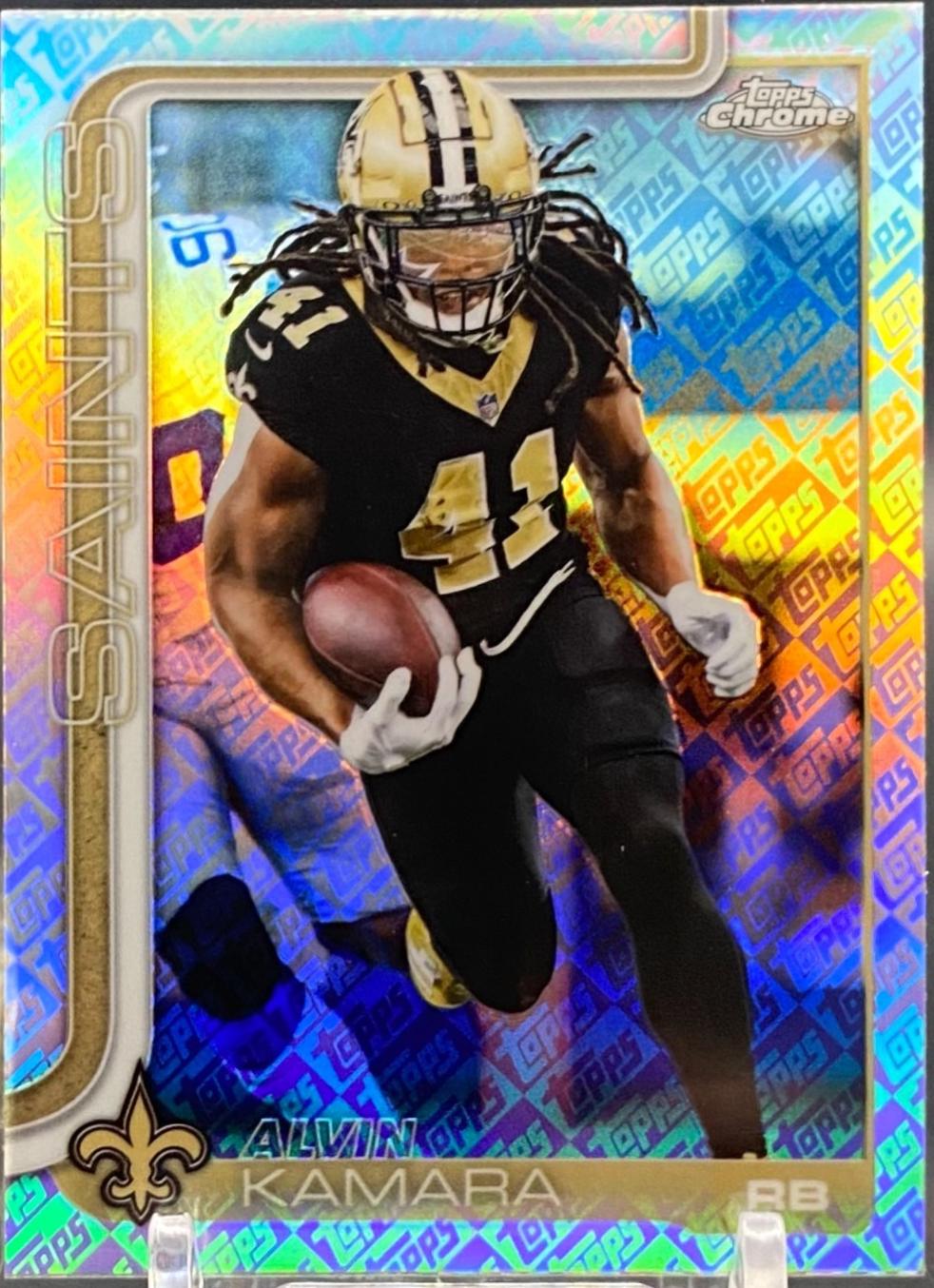 Alvin Kamara [Topps Refractor] #215