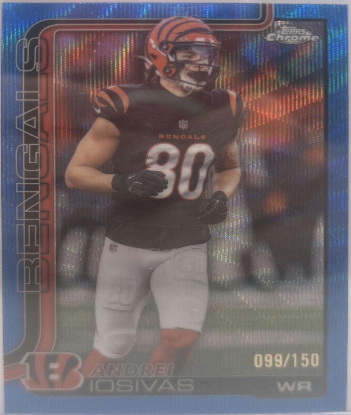 Andrei Iosivas [Blue Wave Refractor] #60