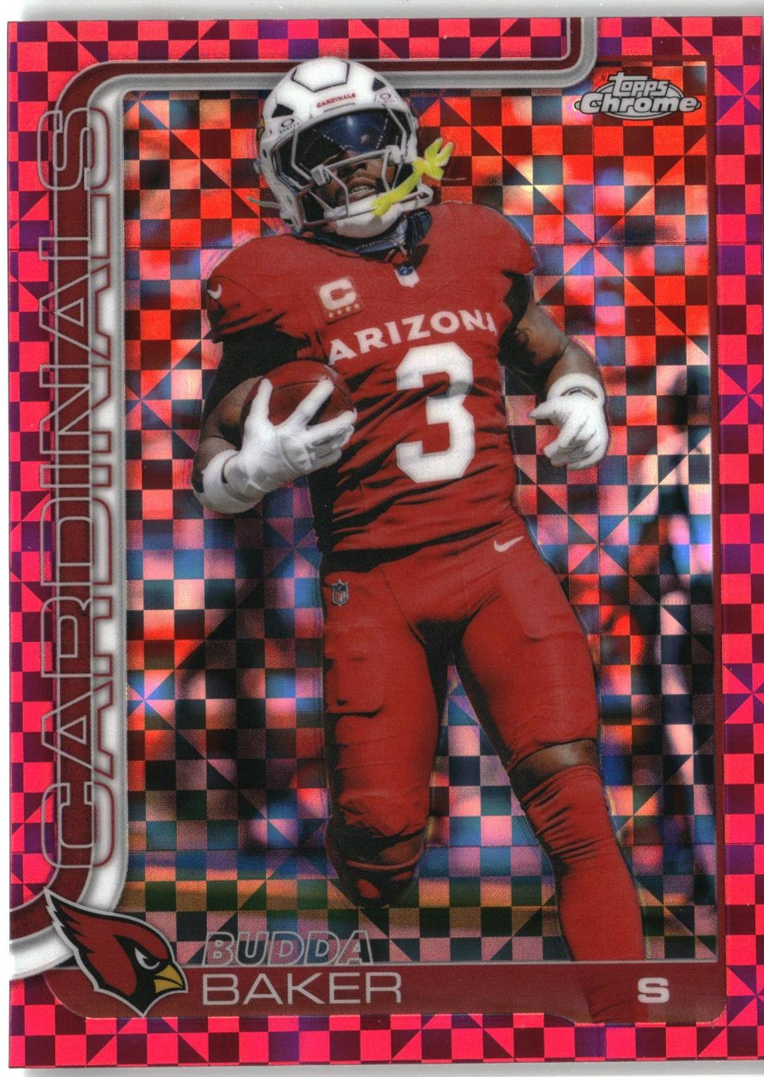 Budda Baker [X-Fractor Pink] #8