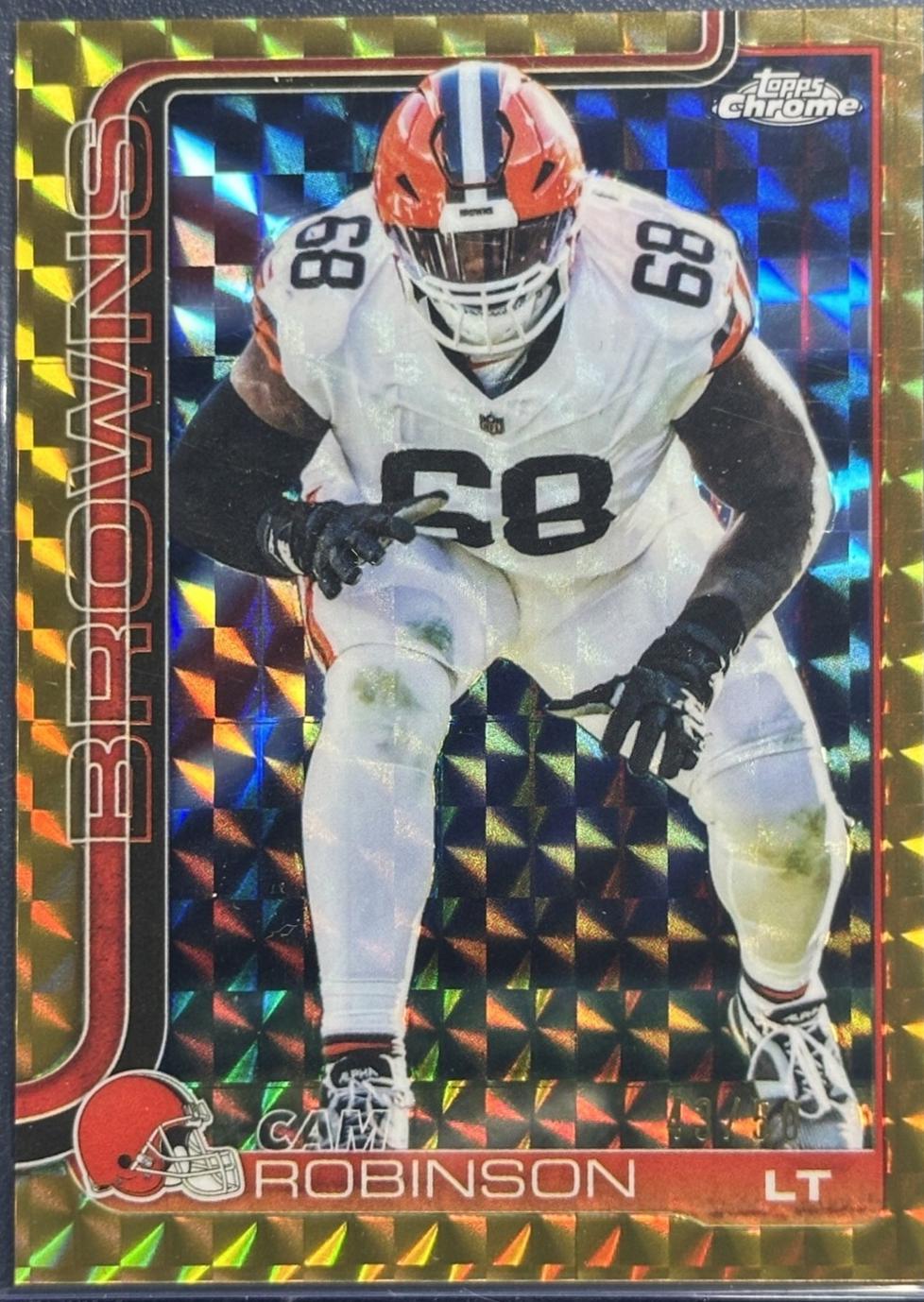 Cam Robinson [Gold Geometric Refractor] #124