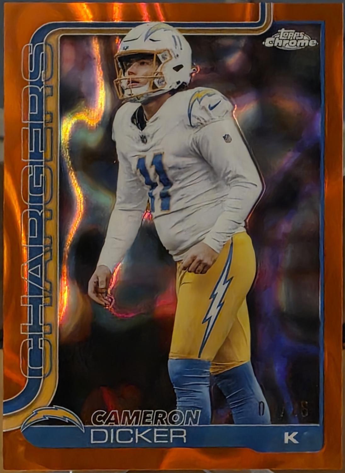 Cameron Dicker [Orange Refractor] #162