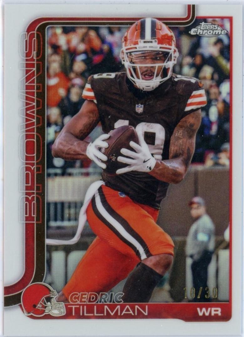 Cedric Tillman [White Refractor] #67
