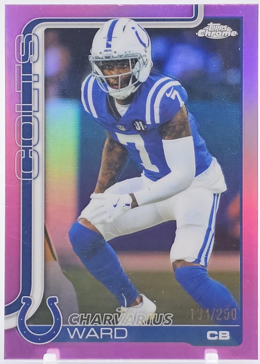 Charvarius Ward [Pink Refractor] #129
