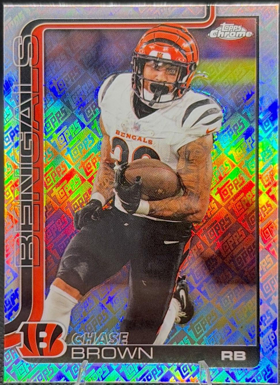 Chase Brown [Topps Refractor] #62