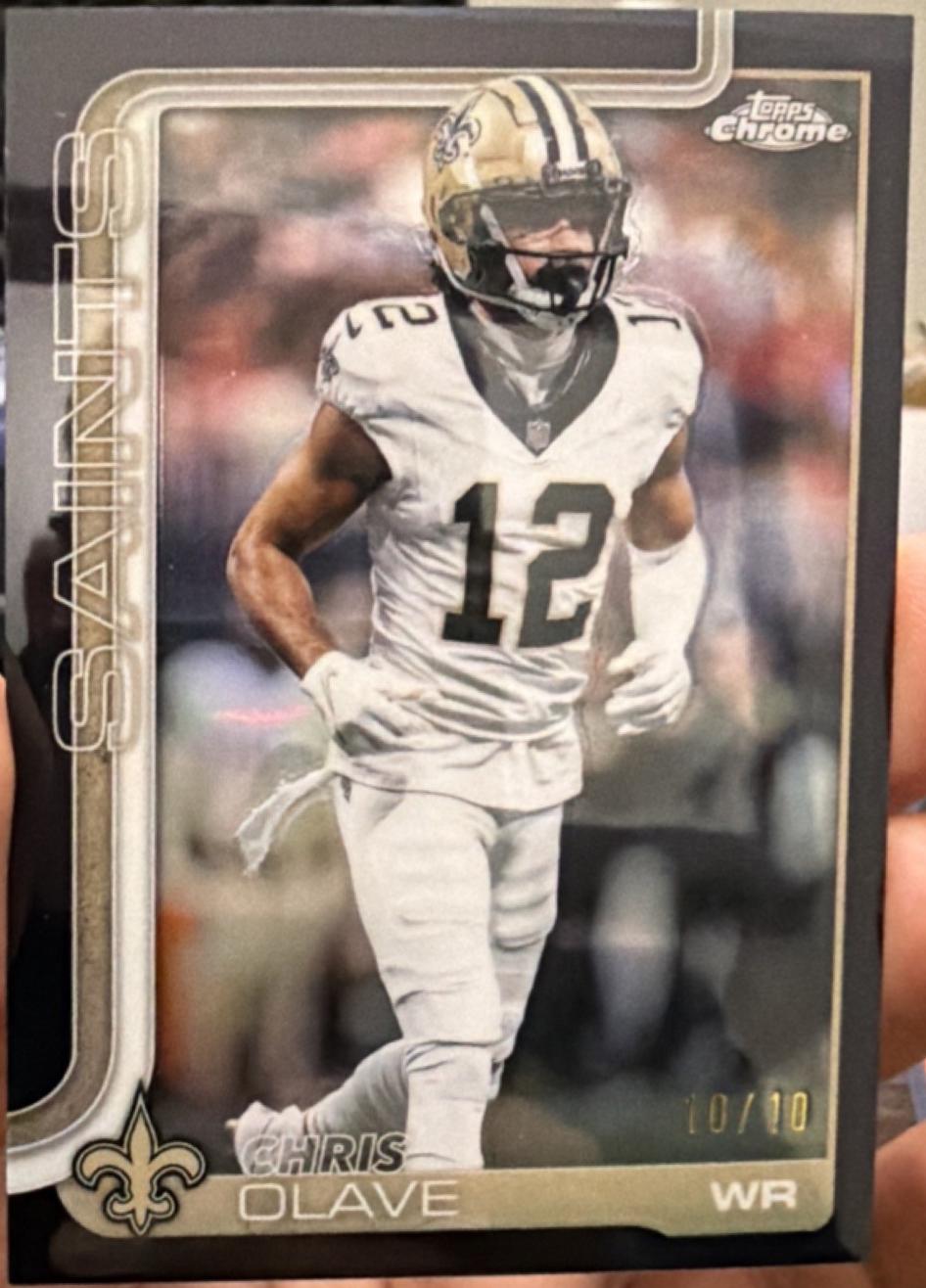 Chris Olave [Black Refractor] #216