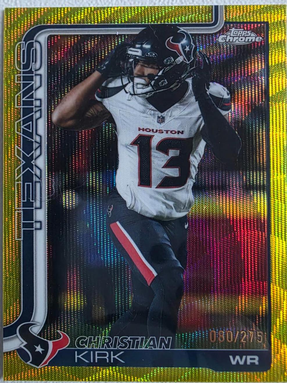 Christian Kirk [Yellow Wave Refractor] #117