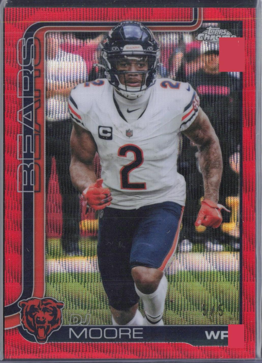 DJ Moore [Red Wave Refractor] #48