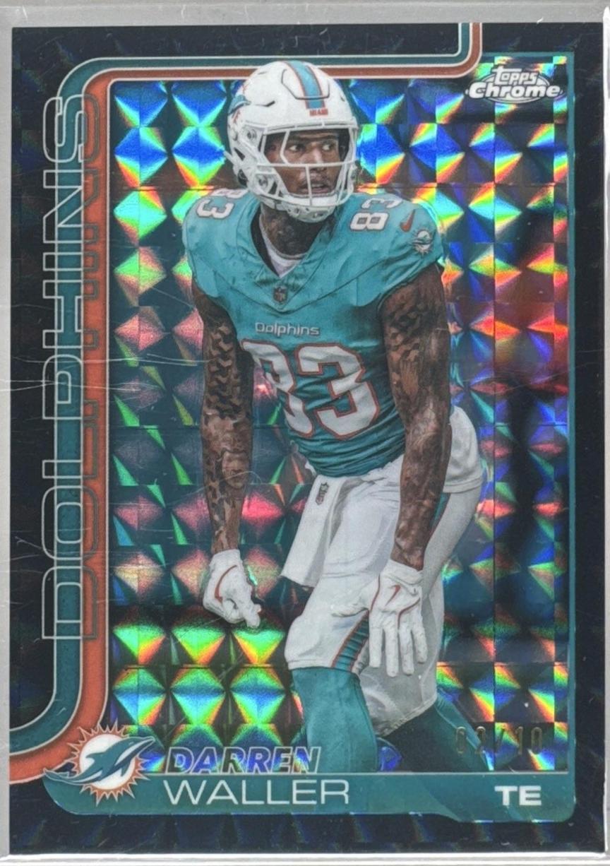 Darren Waller [Black Geometric Refractor] #193