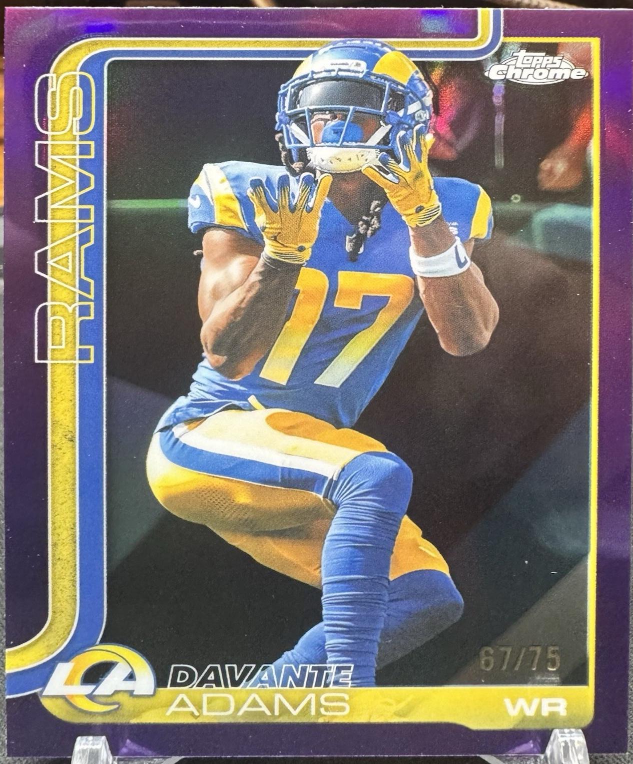 Davante Adams [Purple Refractor] #165