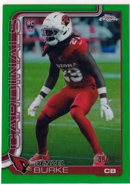 Denzel Burke [Green Refractor] #368