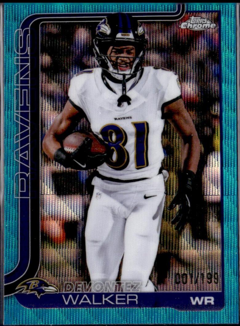 Devontez Walker [Aqua Wave Refractor] #26