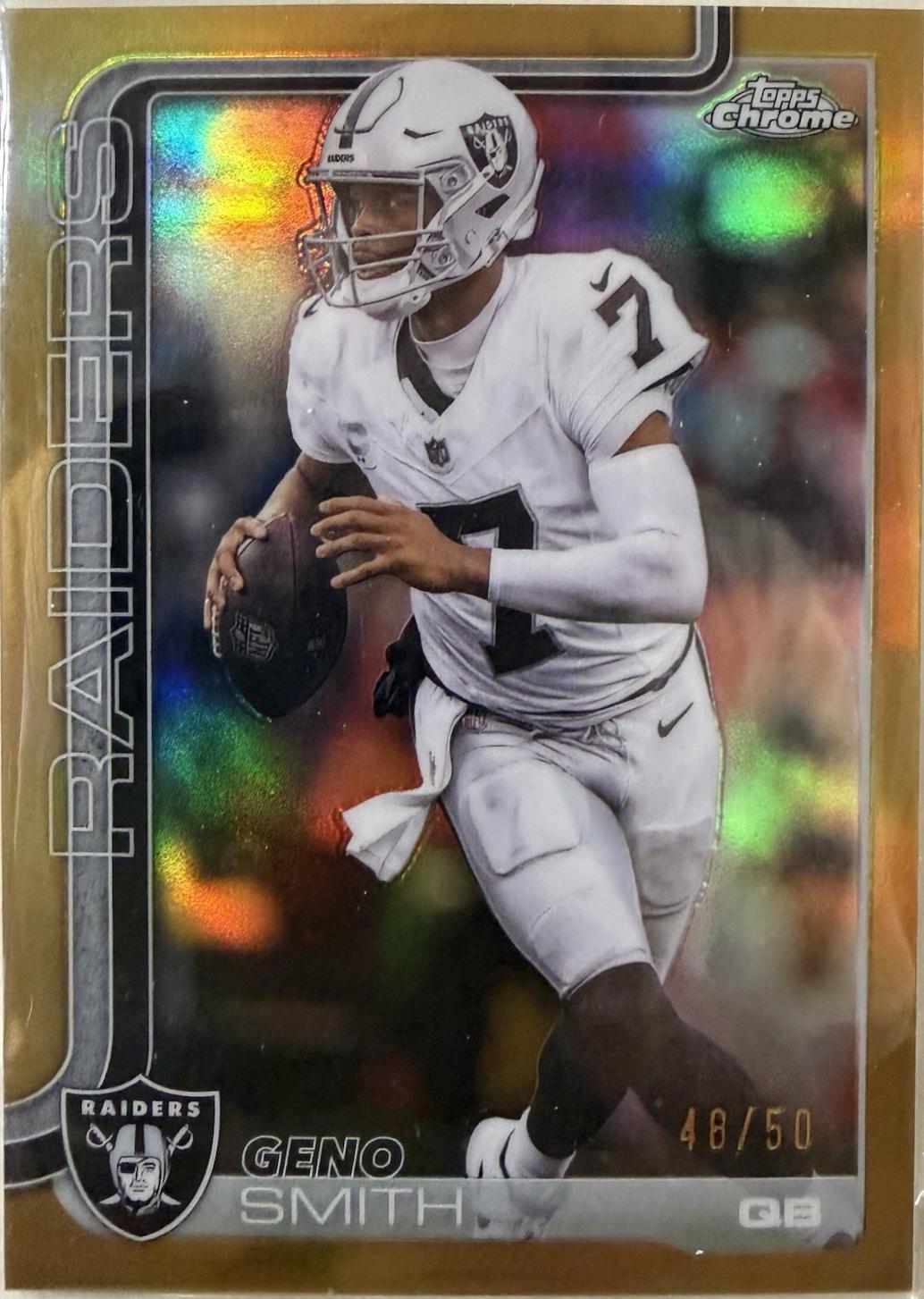 Geno Smith [Leather Gold] #179