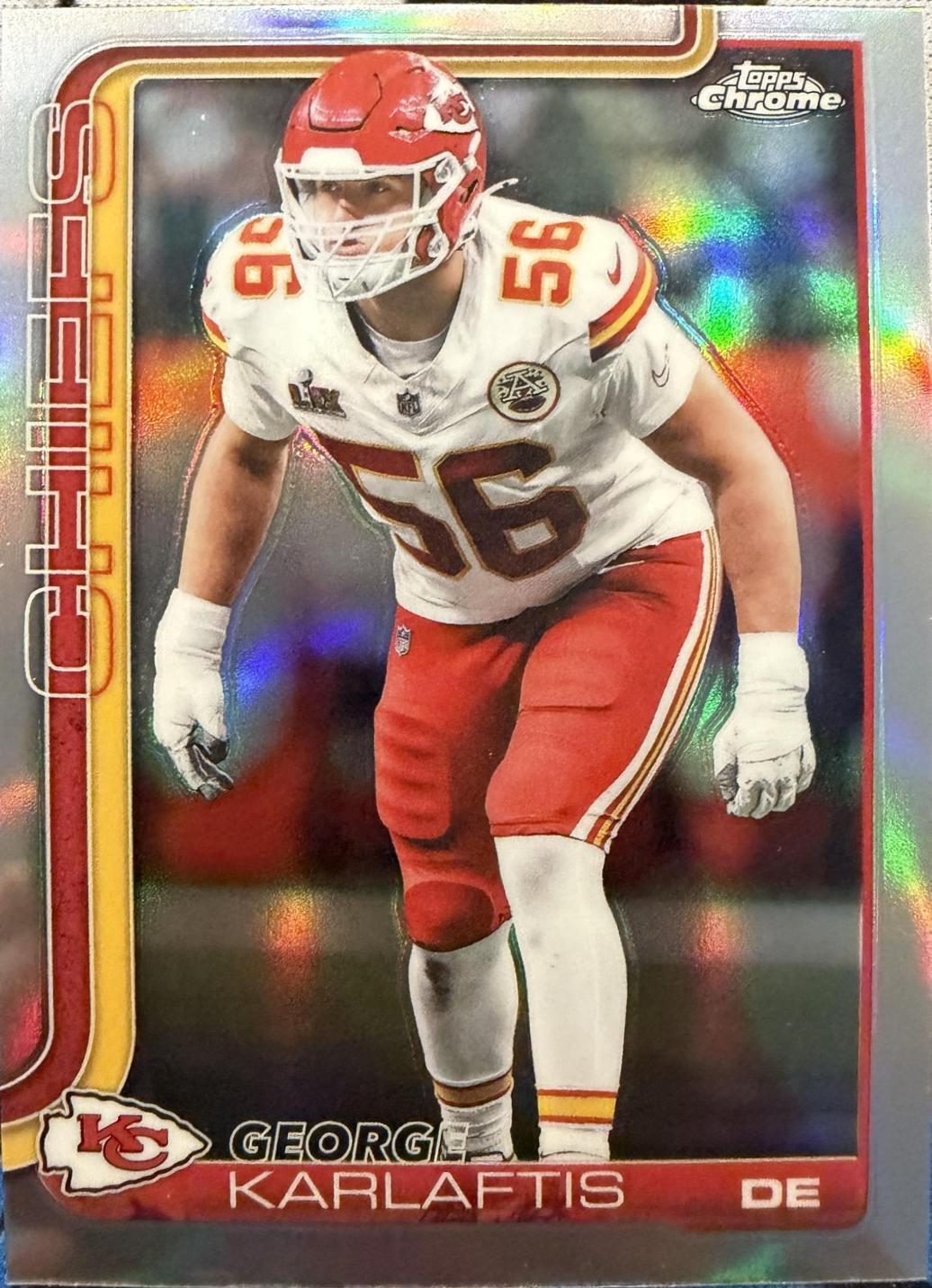 George Karlaftis [Topps Refractor] #152