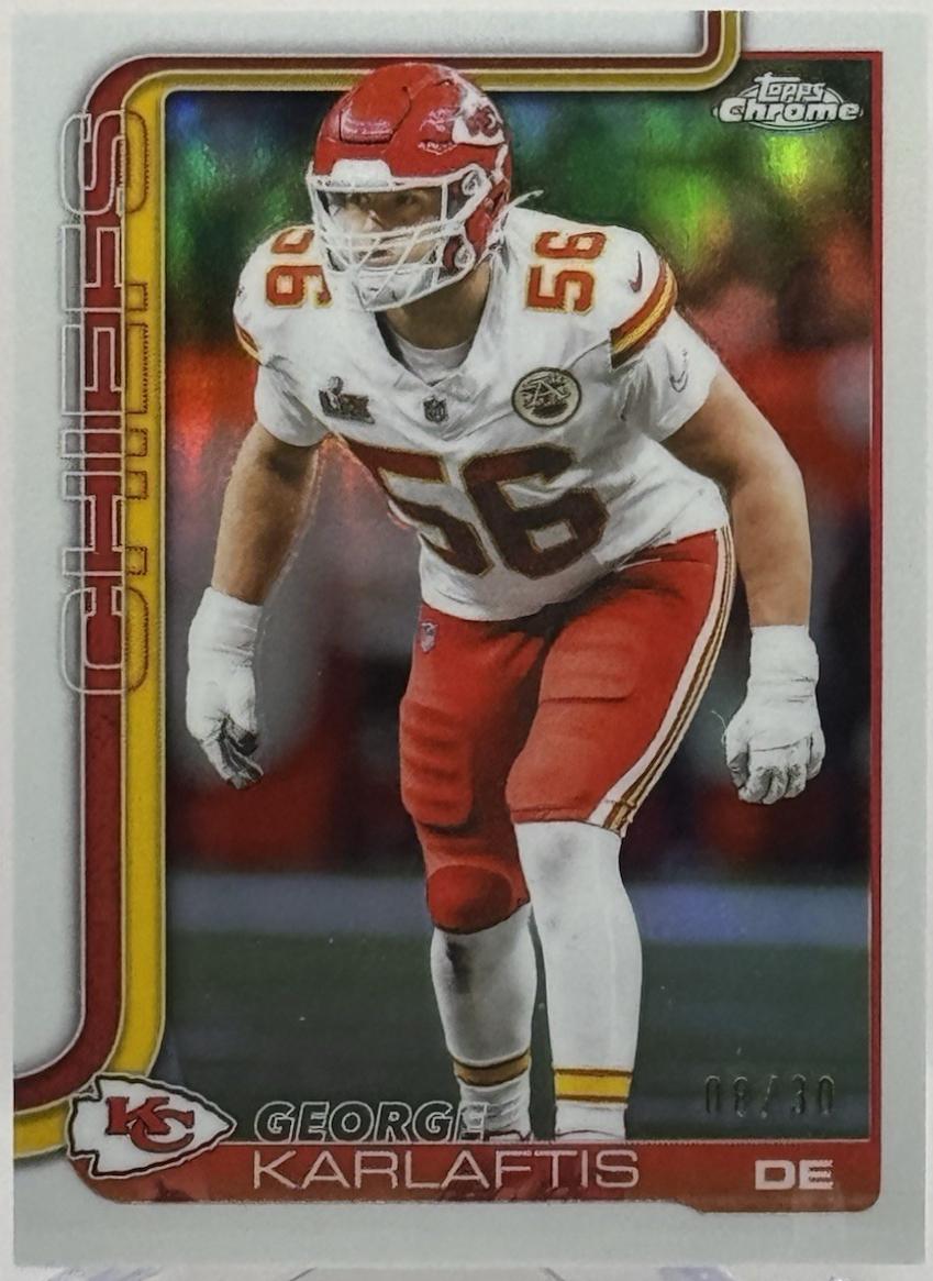 George Karlaftis [White Refractor] #152