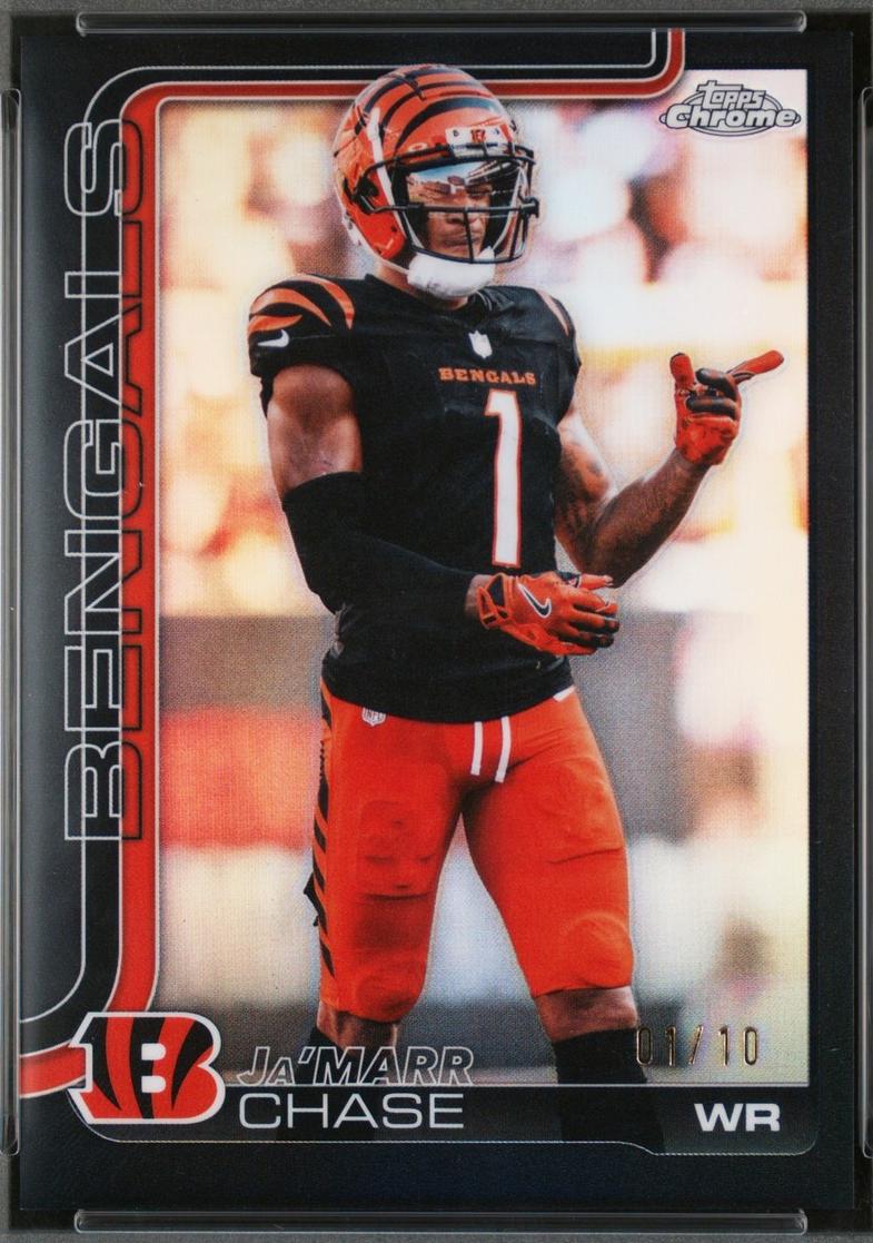 Ja'Marr Chase [Black Refractor] #58