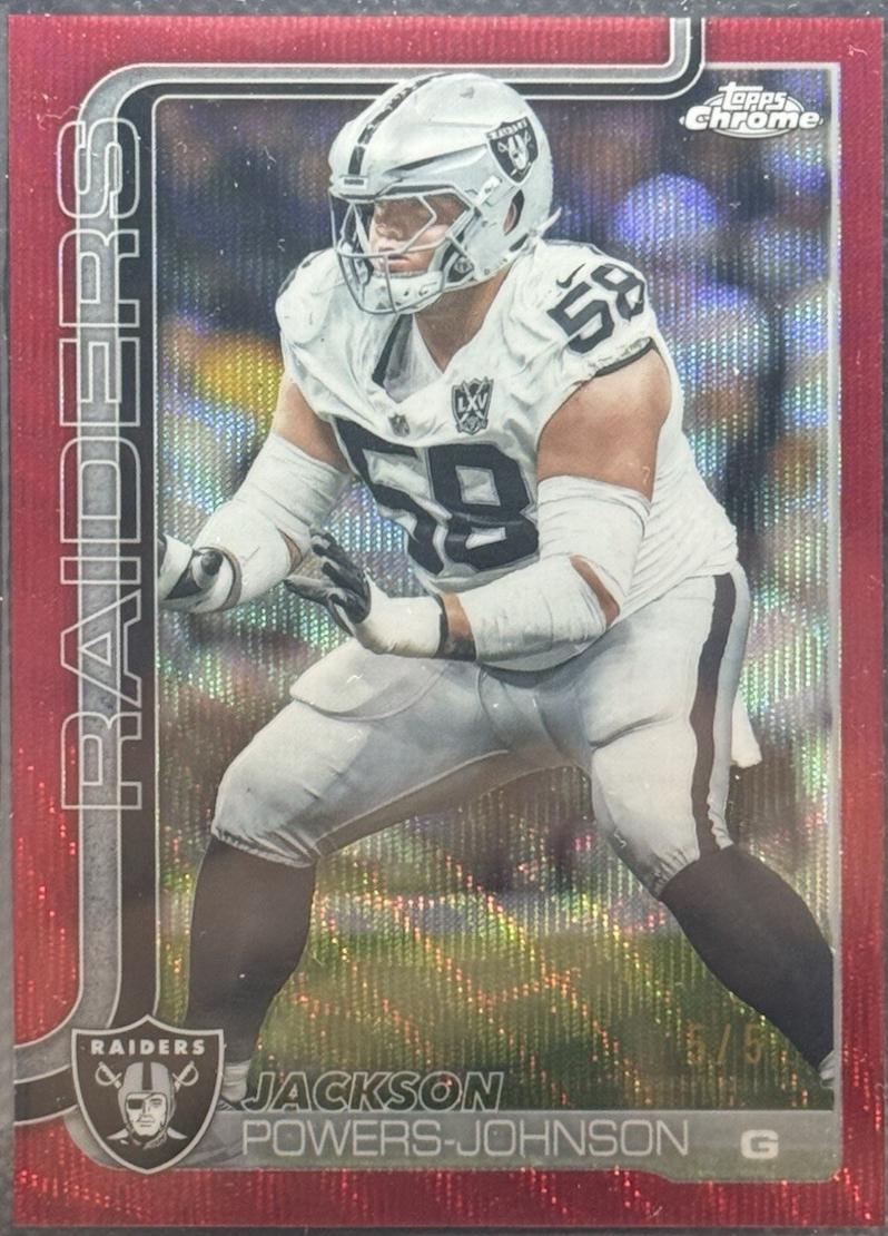 Jackson Powers-Johnson [Red Wave Refractor] #177