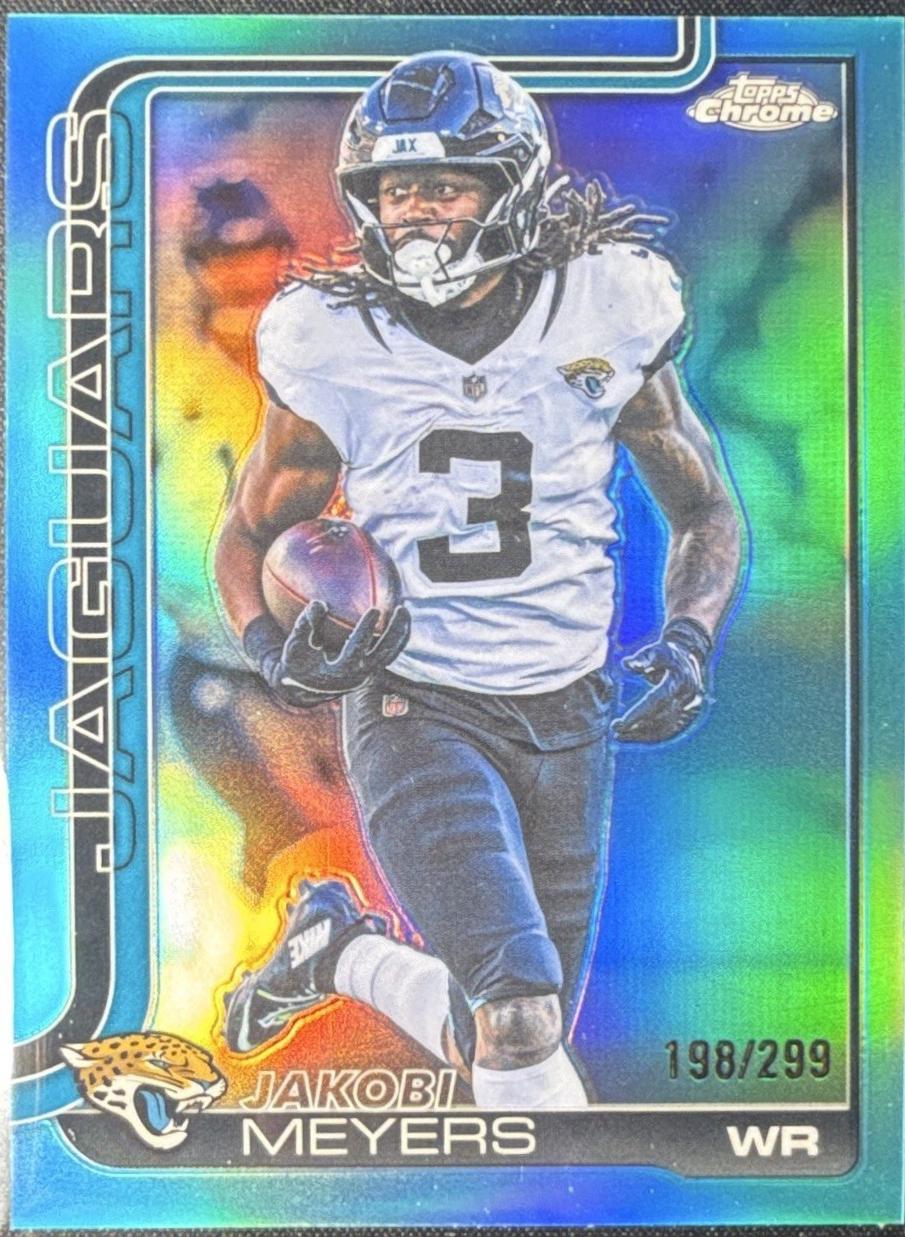 Jakobi Meyers [Teal Refractor] #176