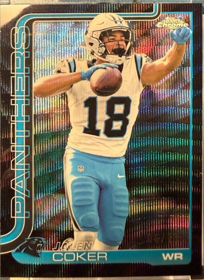 Jalen Coker [Black Geometric Refractor] #39