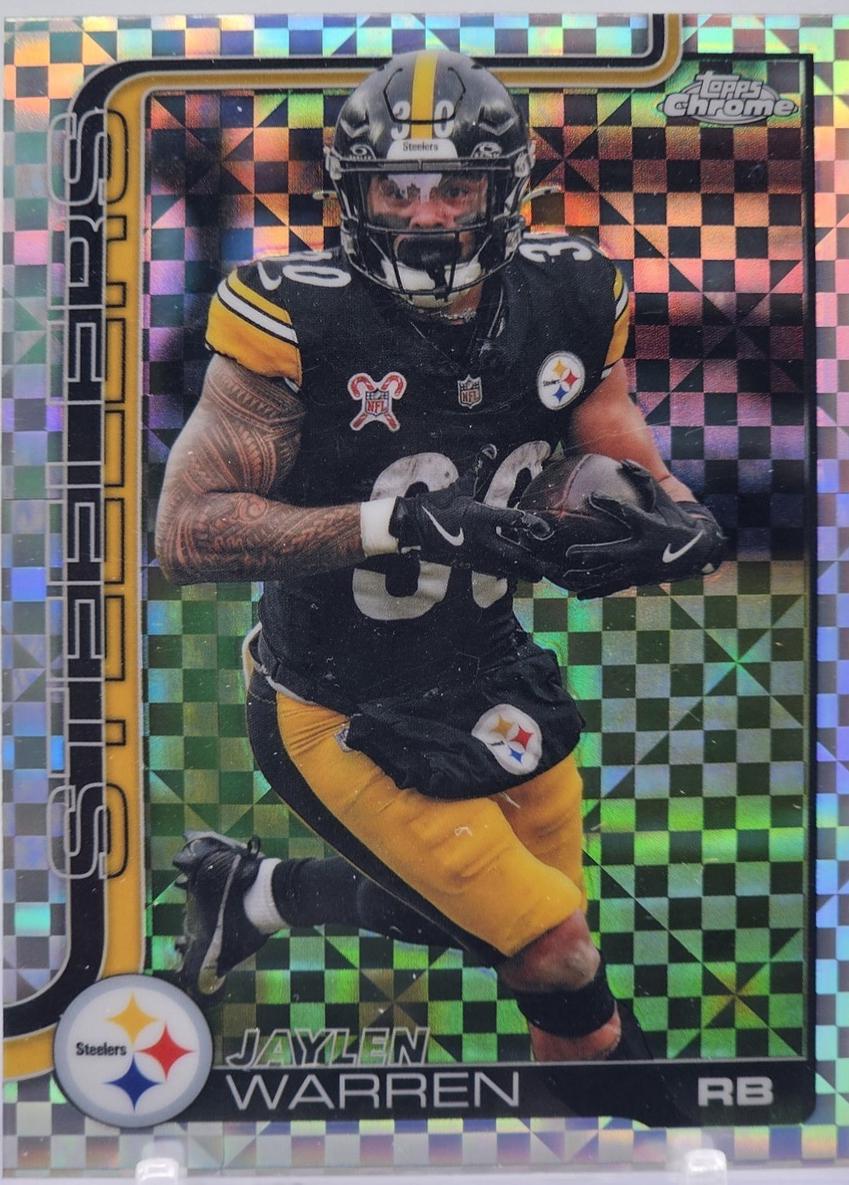 Jaylen Warren [X-Fractor] #253