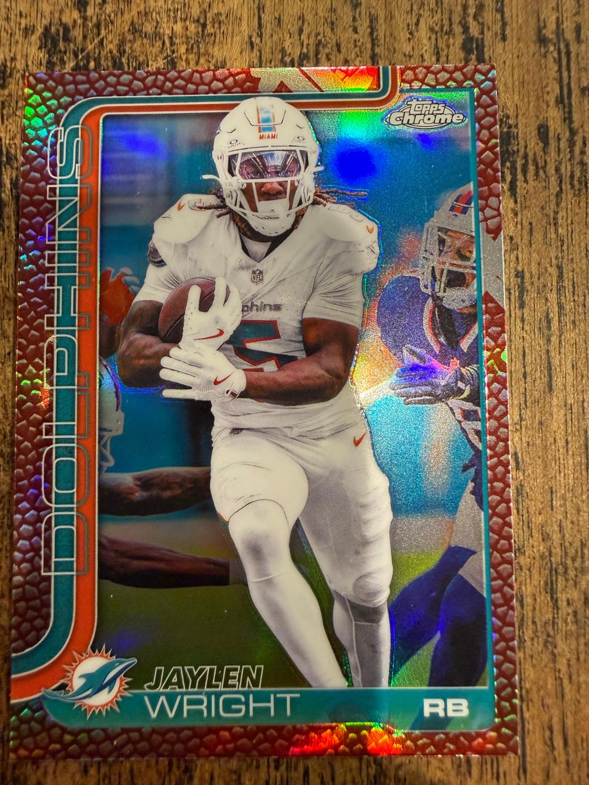 Jaylen Wright [Leather] #190