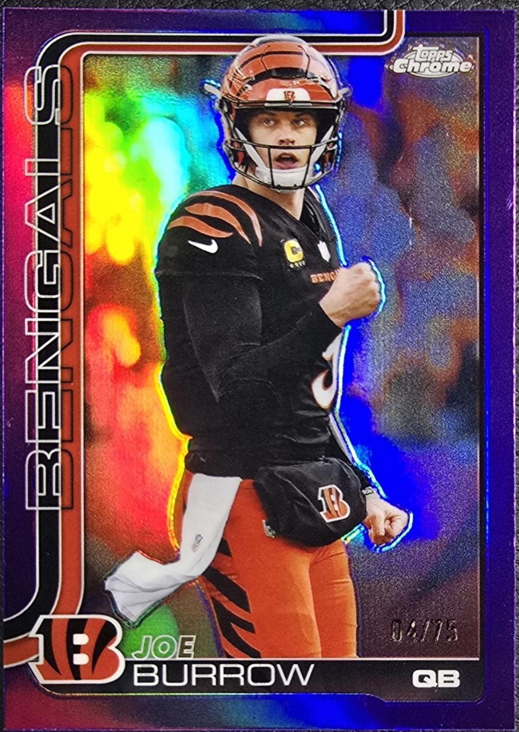 Joe Burrow [Purple Refractor] #61