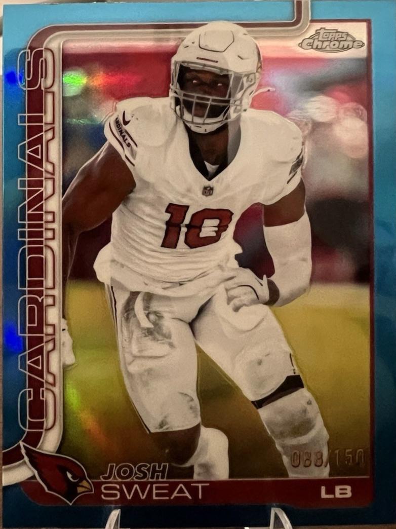 Josh Sweat [Blue Refractor] #10
