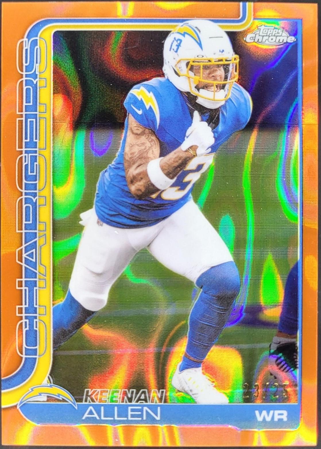 Keenan Allen [Orange Refractor] #155