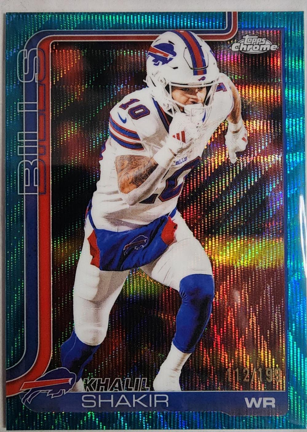 Khalil Shakir [Aqua Wave Refractor] #32