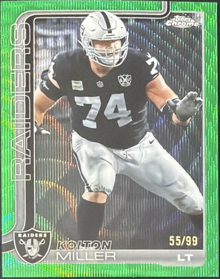 Kolton Miller [Green Wave Refractor] #183