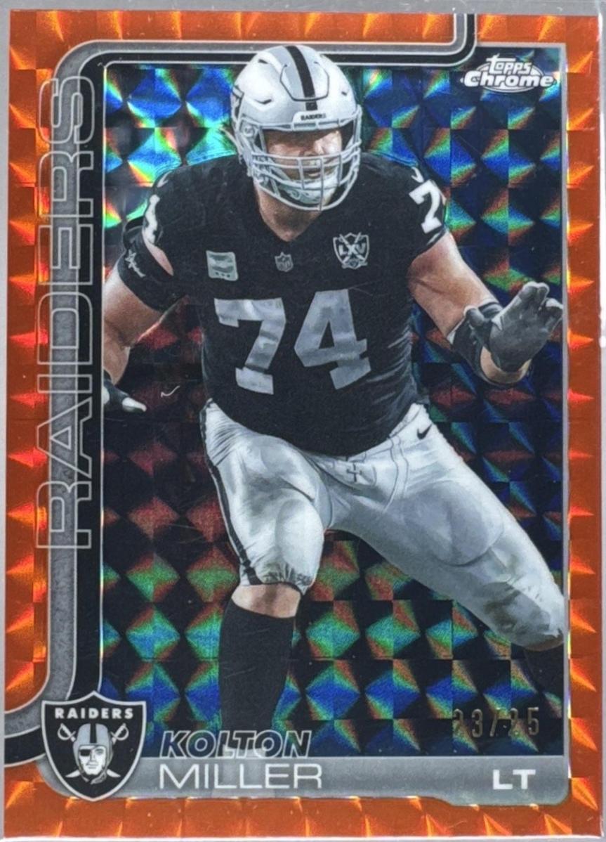 Kolton Miller [Orange Geometric Refractor] #183