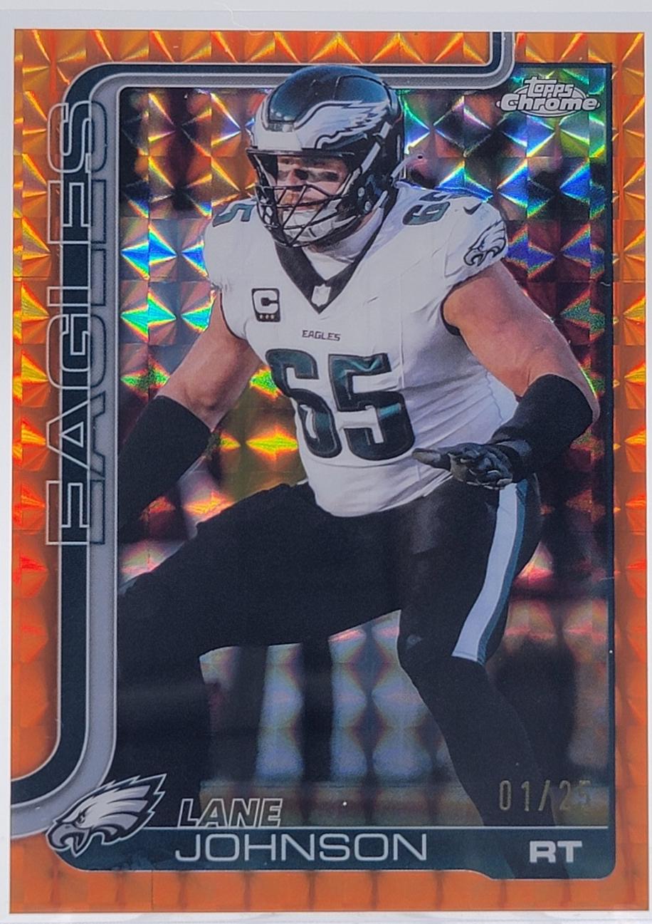 Lane Johnson [Orange Geometric Refractor] #246