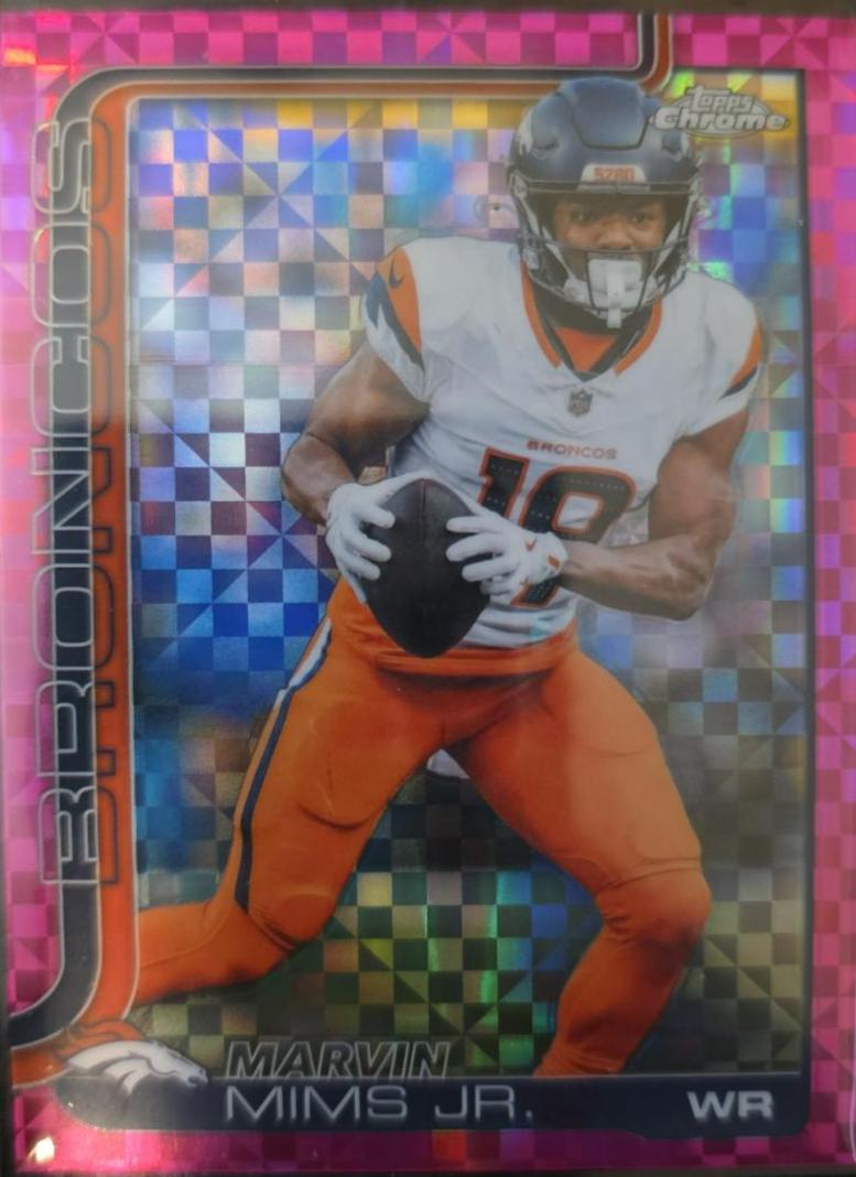 Marvin Mims Jr. [X-Fractor Pink] #87