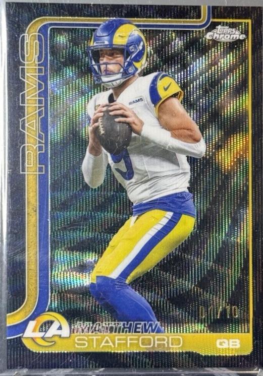 Matthew Stafford [Black Wave Refractor] #169
